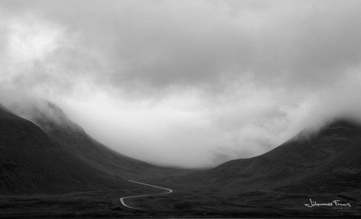Black and White Photography Gemlufalllsheiði johannesfrank