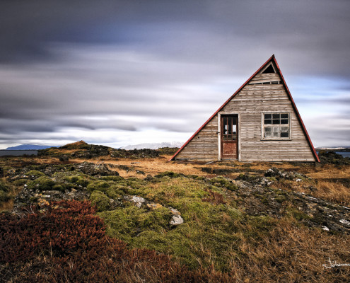 Summerhouse at Straumur Iceland